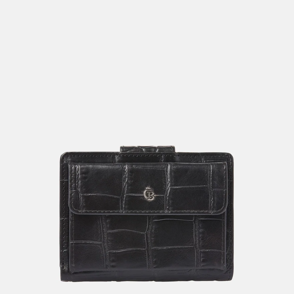 Castelijn en Beerens portemonnee croco black